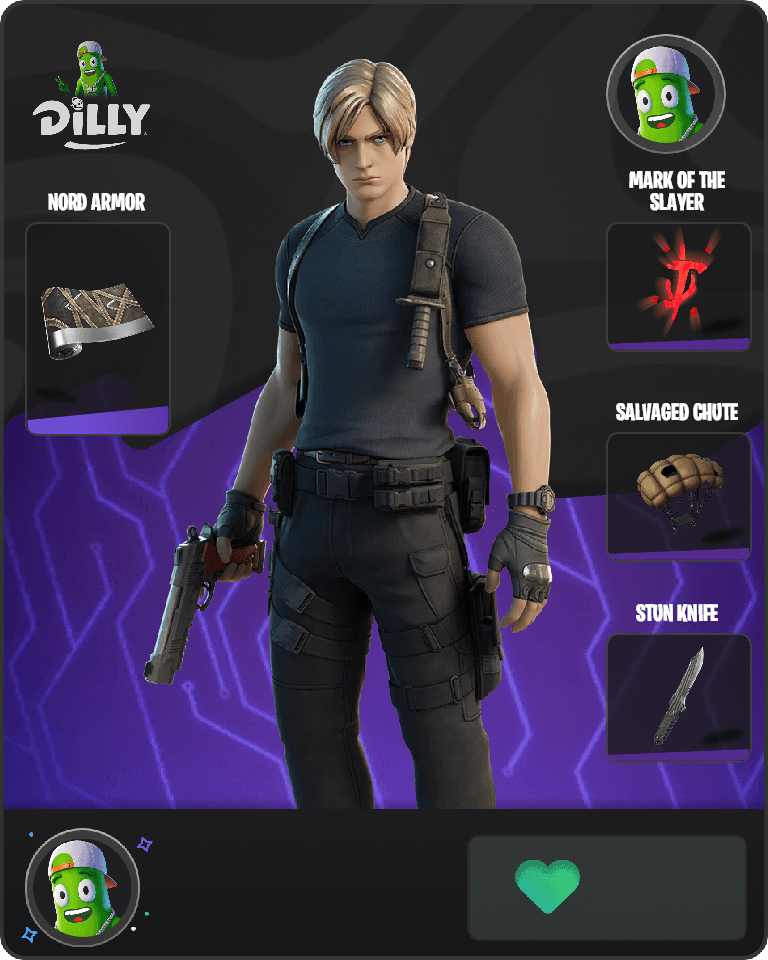 Leon S. Kennedy Fortnite combo