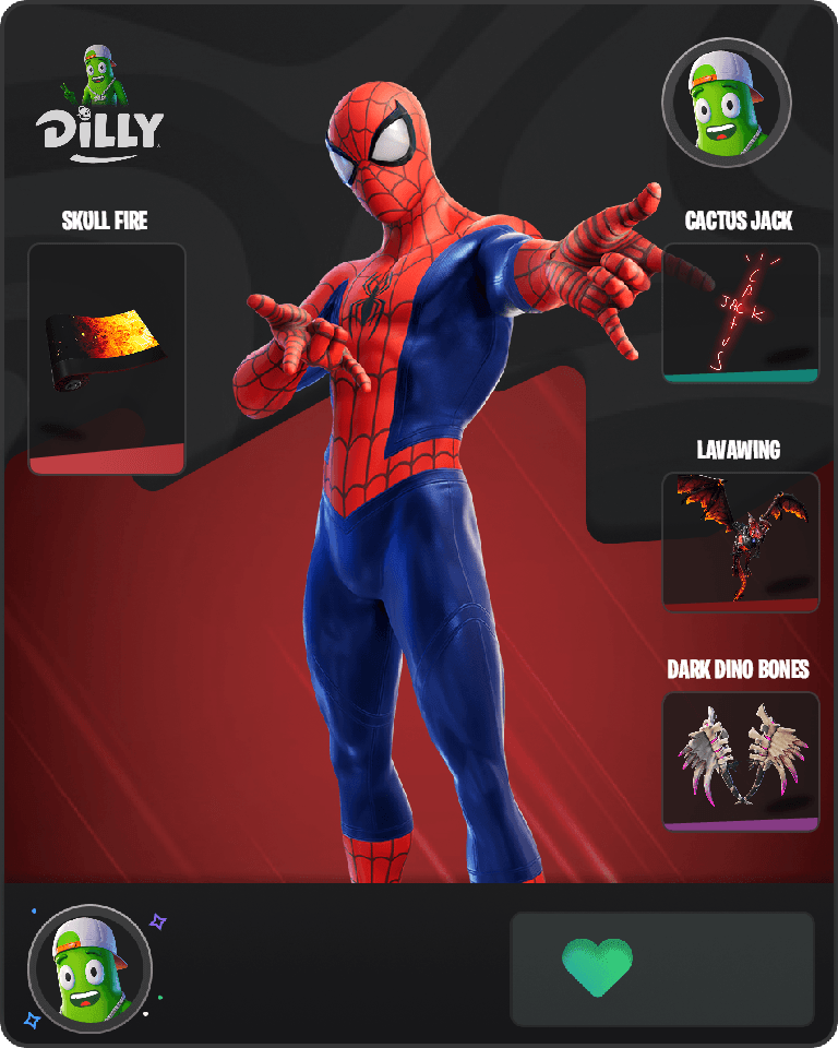 Spider-Man Fortnite combo