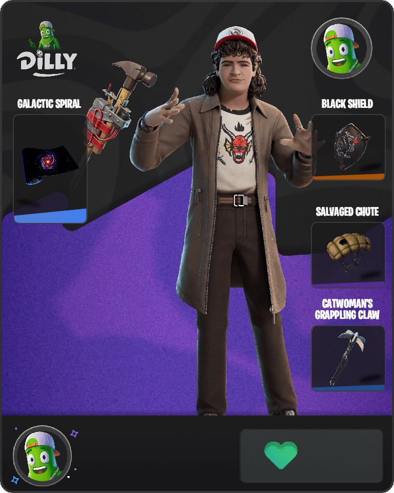 Dustin Henderson Fortnite combo