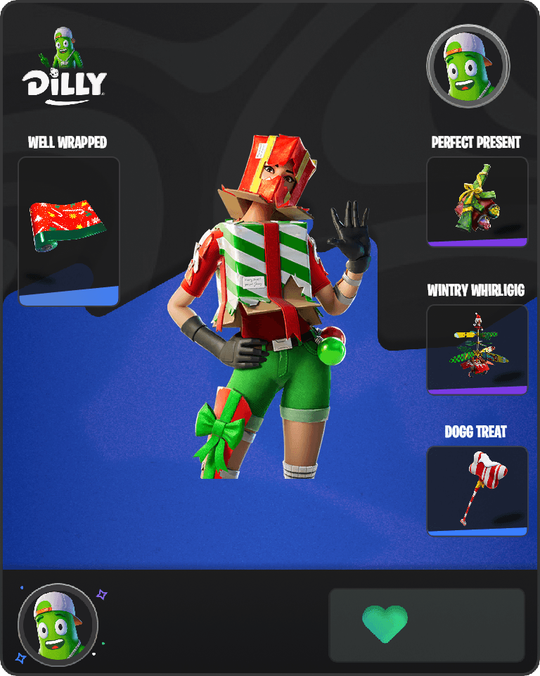 Holiday Boxy Fortnite combo