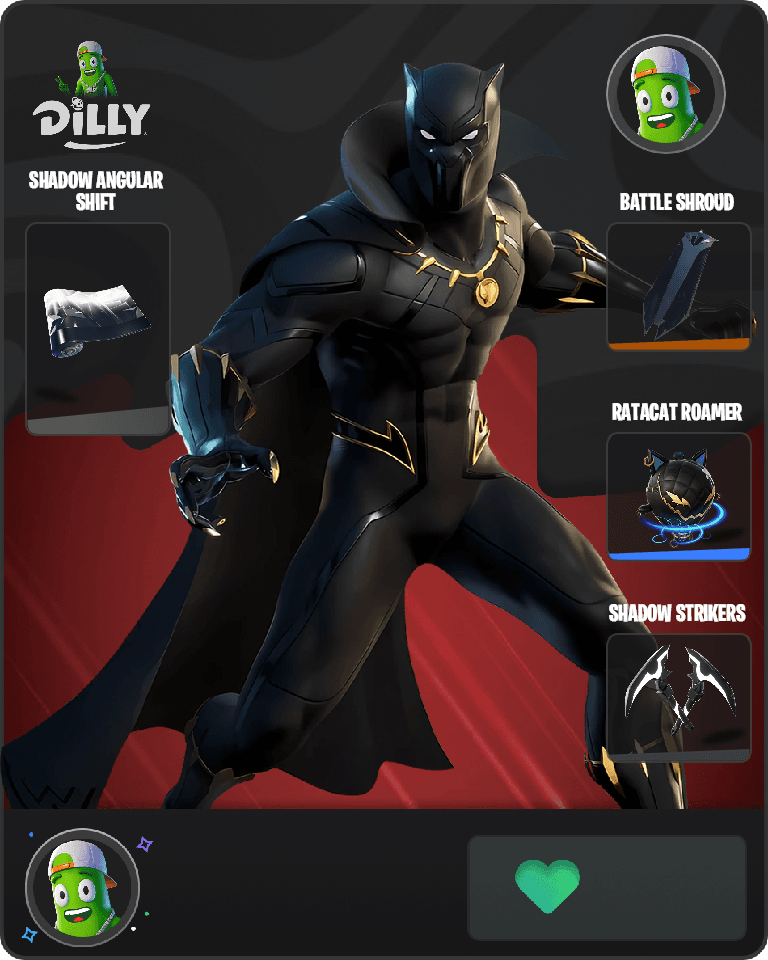 Black Panther Fortnite combo