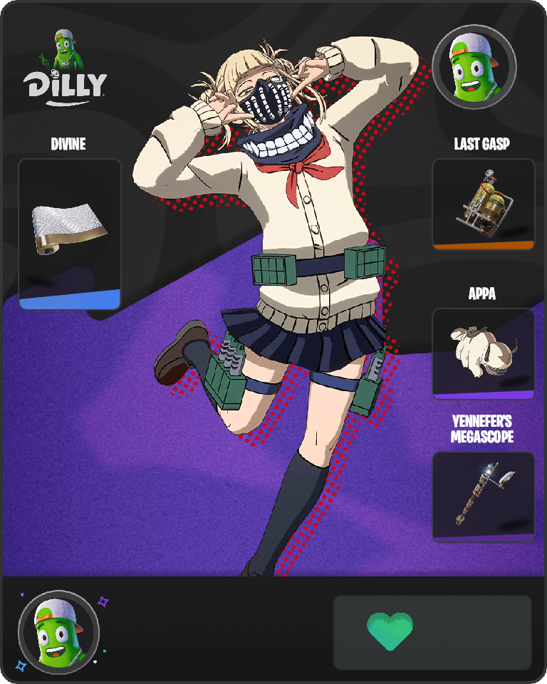 Himiko Toga Fortnite combo