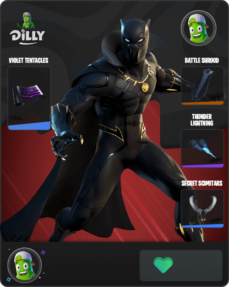 Black Panther Fortnite combo