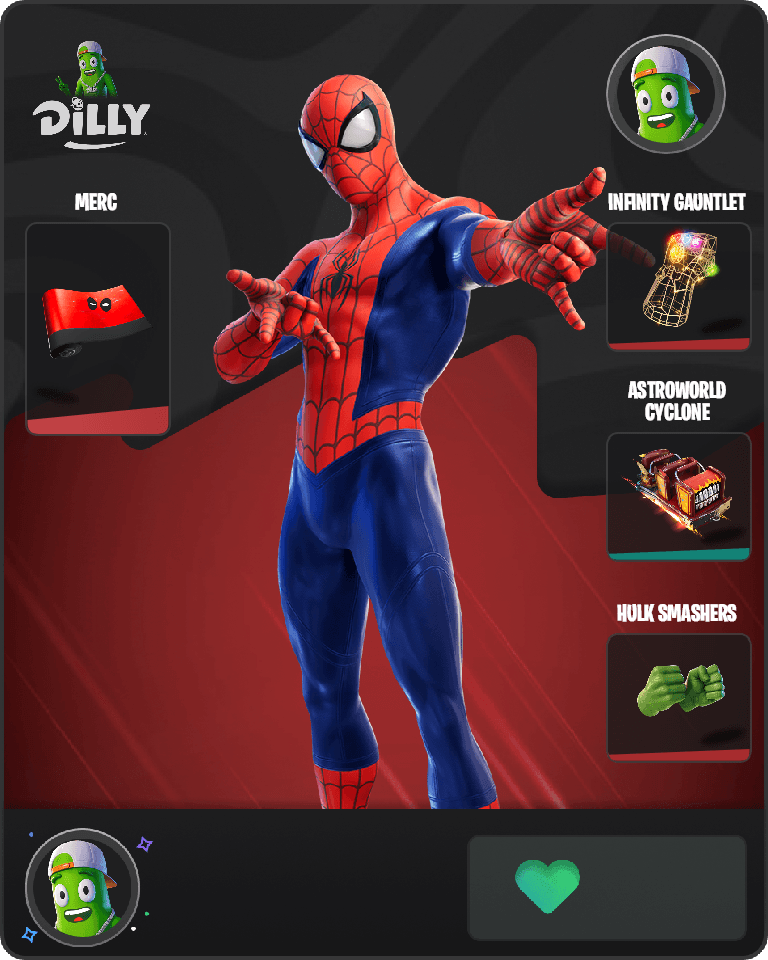 Spider-Man Fortnite combo