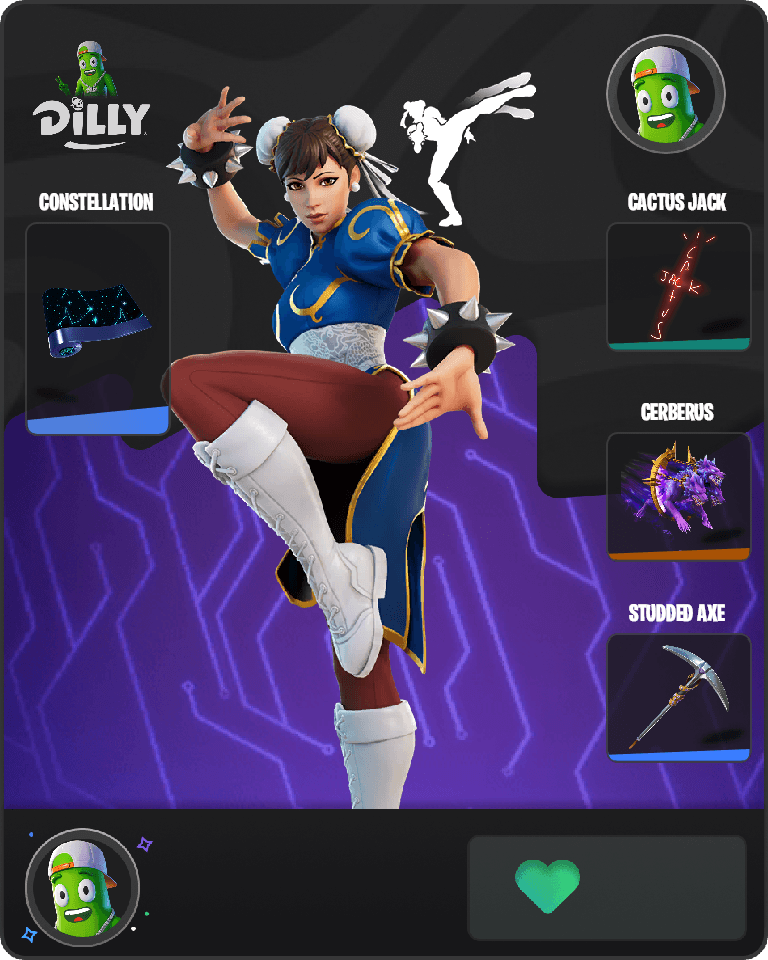 Chun-Li Fortnite combo