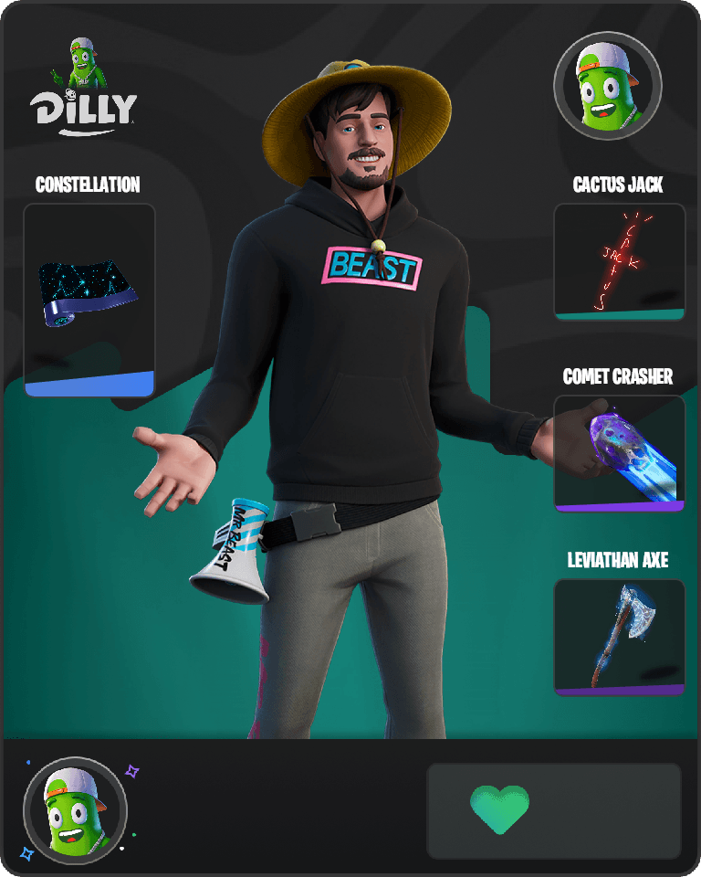 MrBeast Fortnite combo