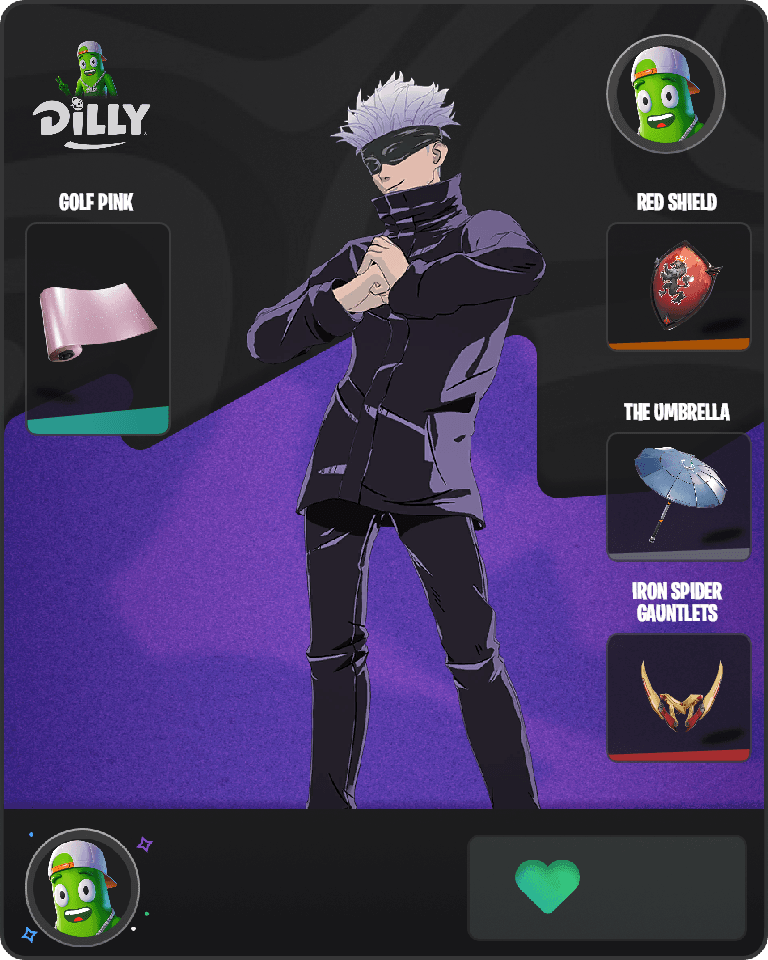 Satoru Gojo Fortnite combo