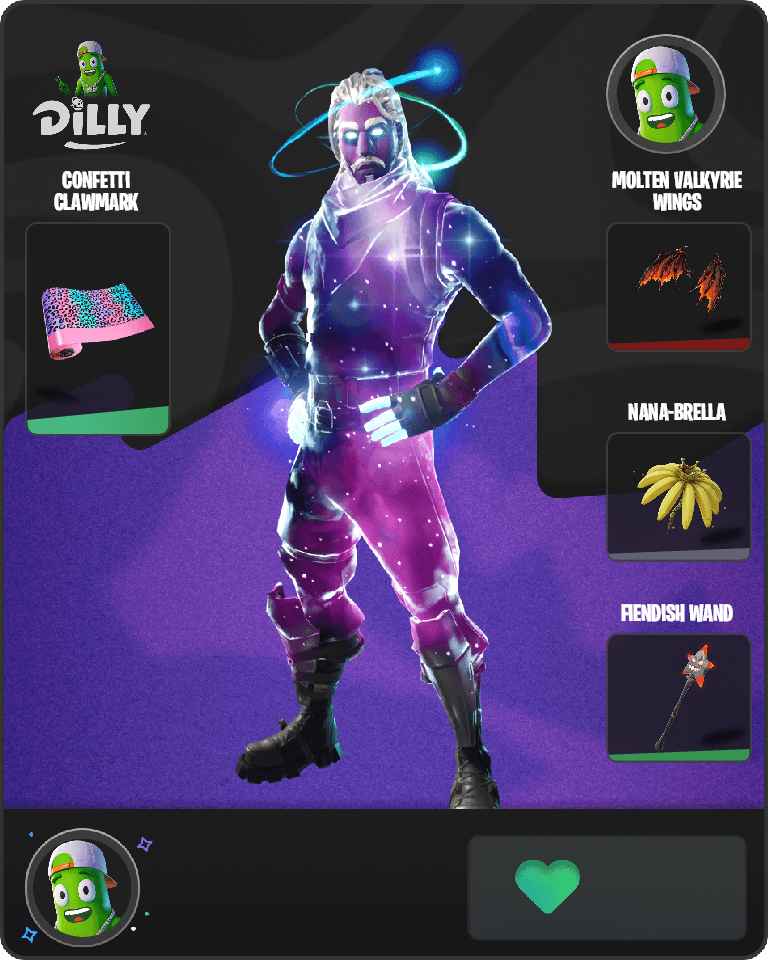 Galaxy Fortnite combo
