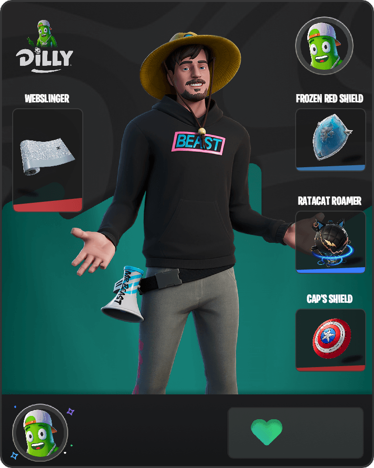 MrBeast Fortnite combo