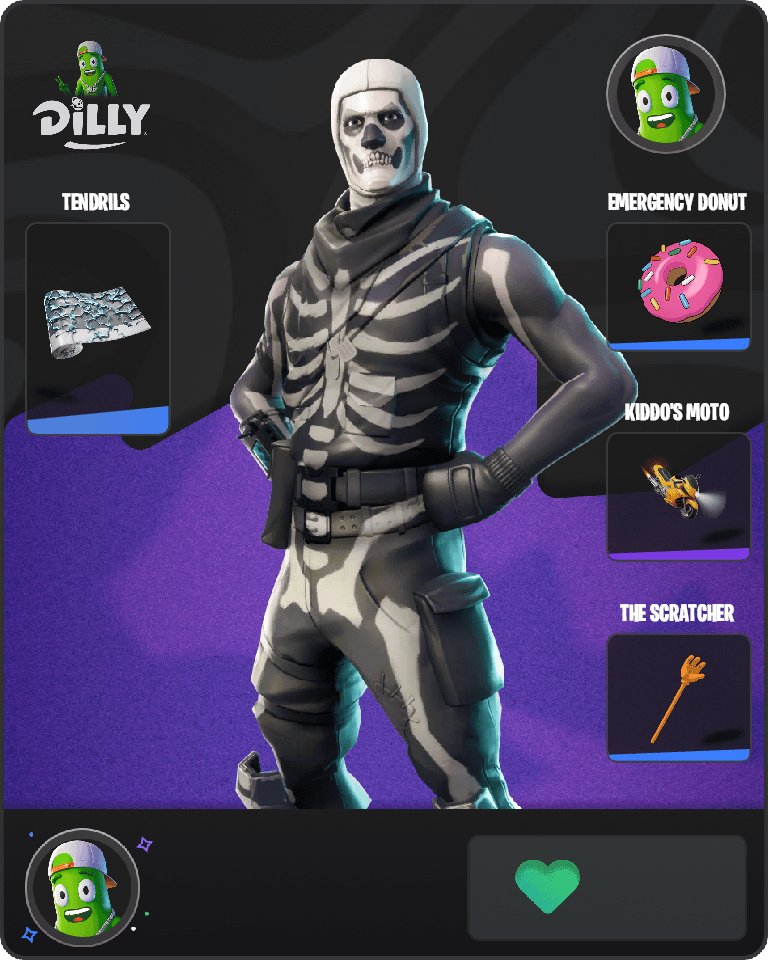 Skull Trooper Fortnite combo