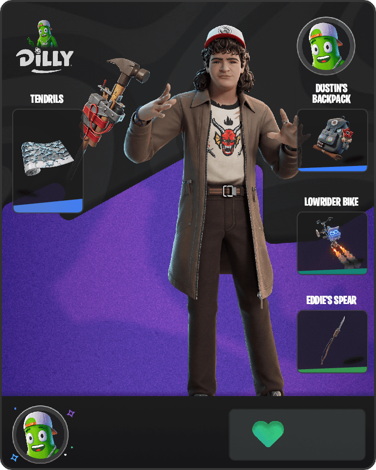 Dustin Henderson Fortnite combo