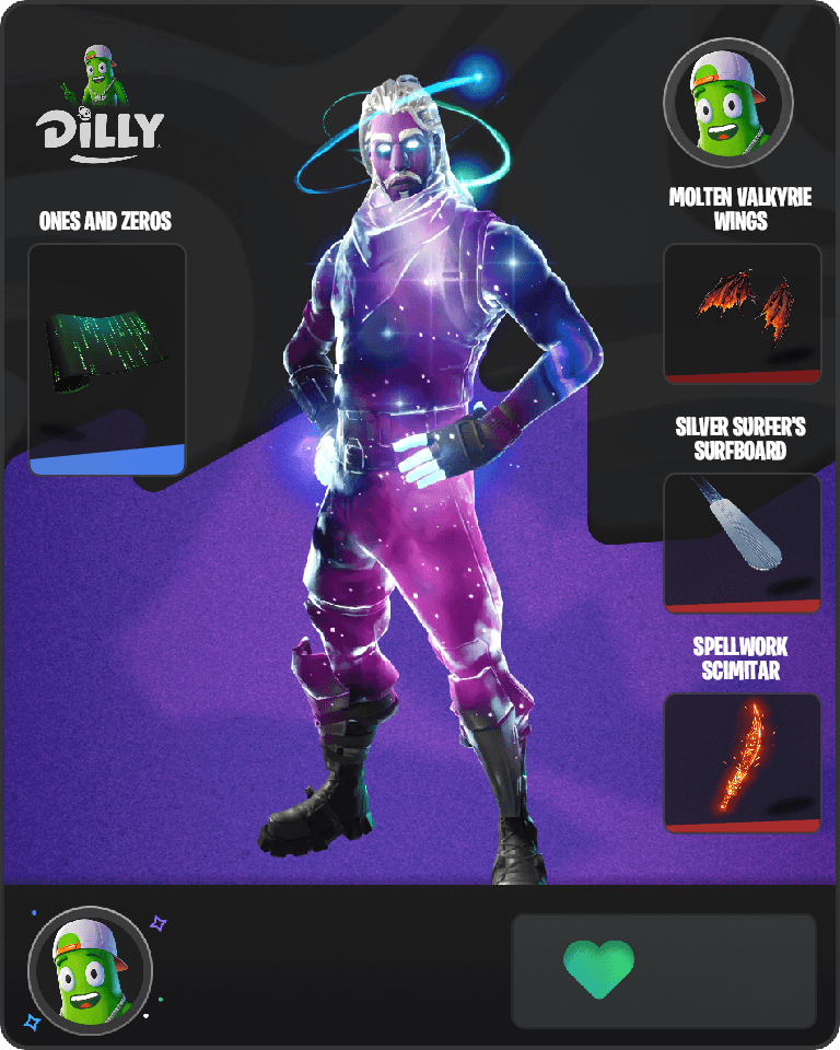 Galaxy Fortnite combo