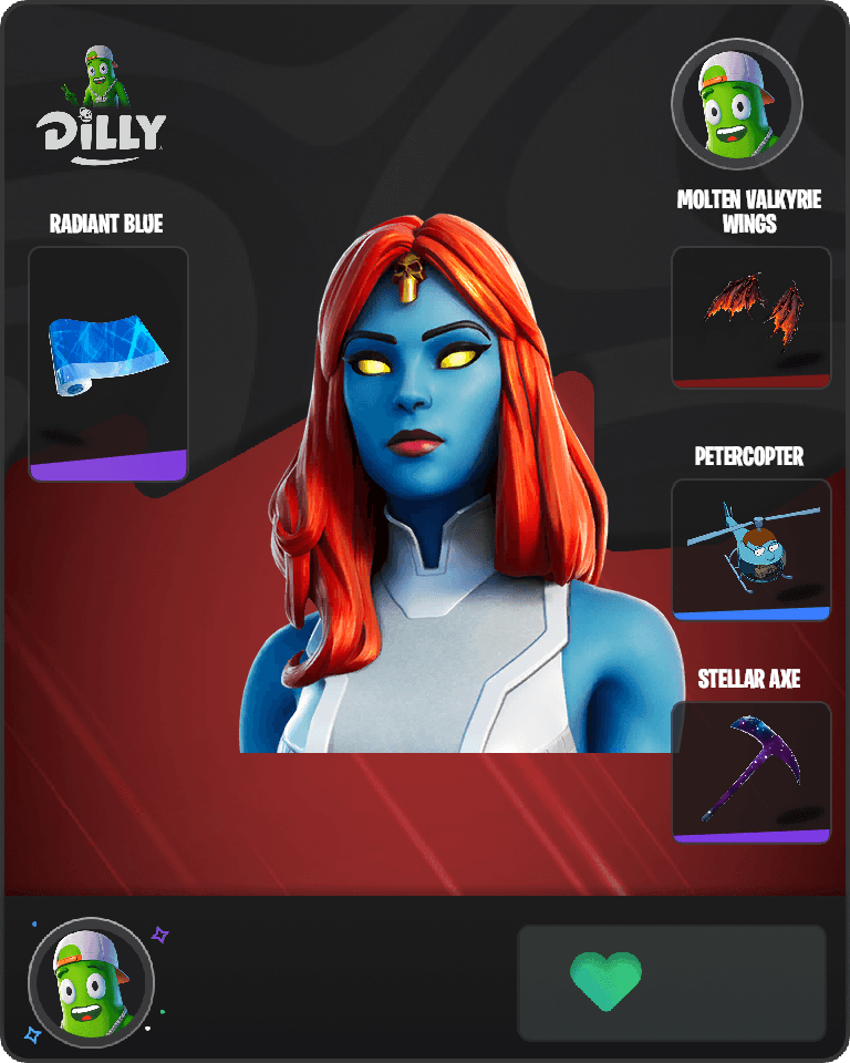Mystique Fortnite combo