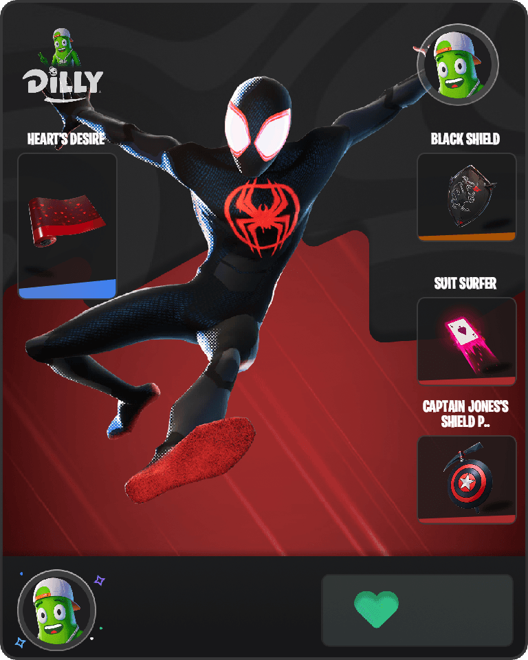 Spider-Man (Miles Morales) Fortnite combo