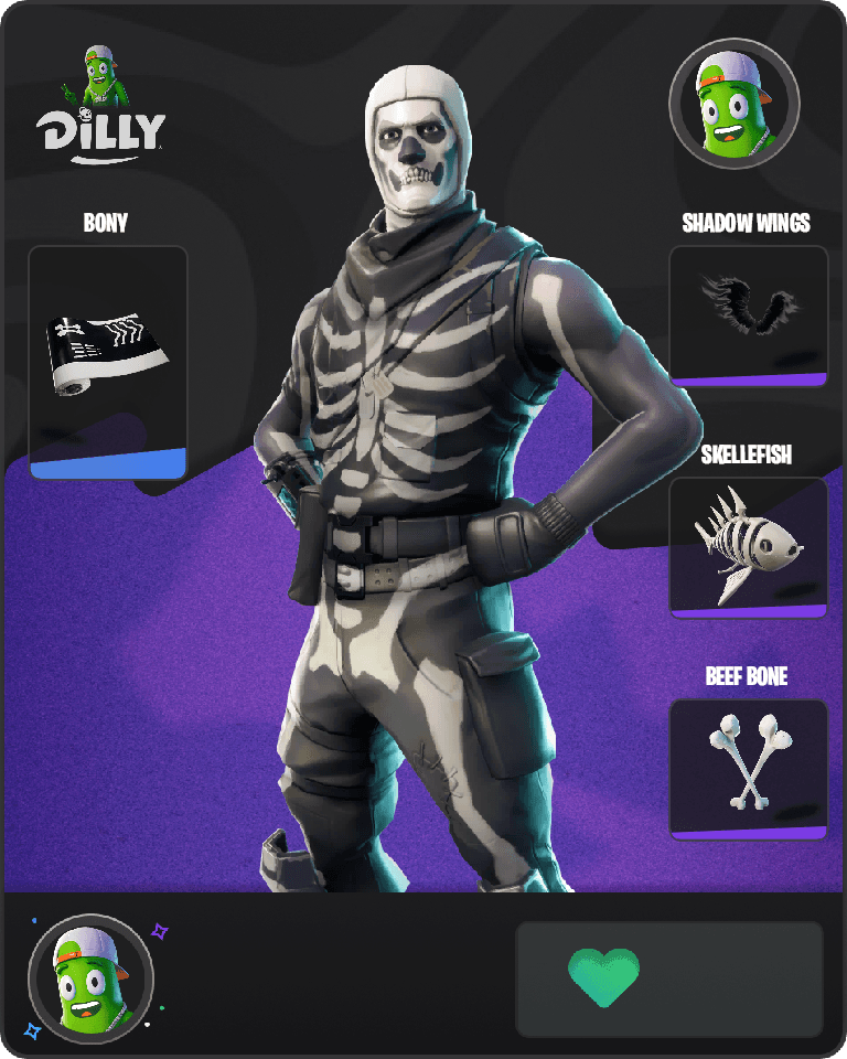 Skull Trooper Fortnite combo