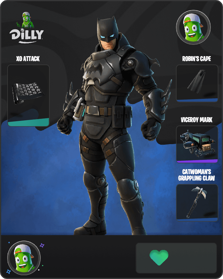 Armored Batman Zero Fortnite combo