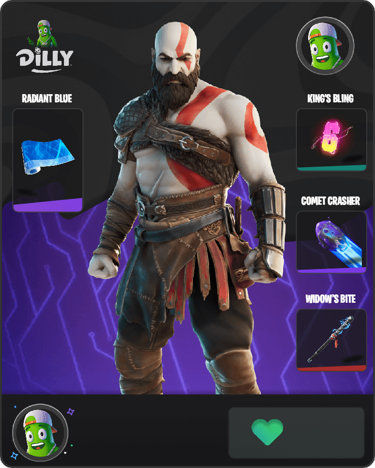 Kratos Fortnite combo