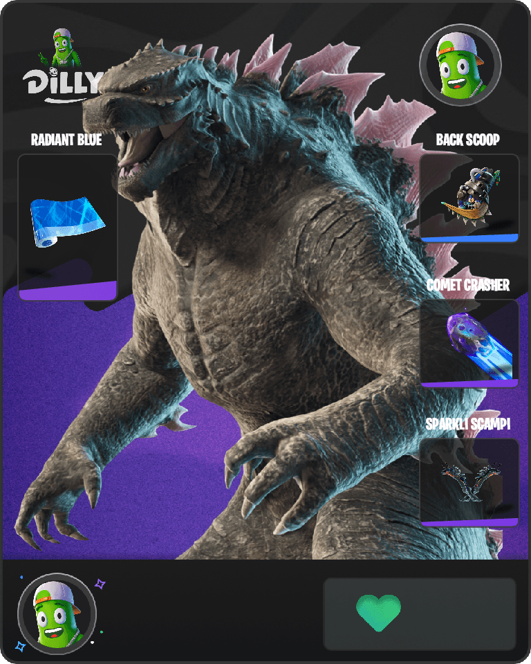 Godzilla Evolved Fortnite combo