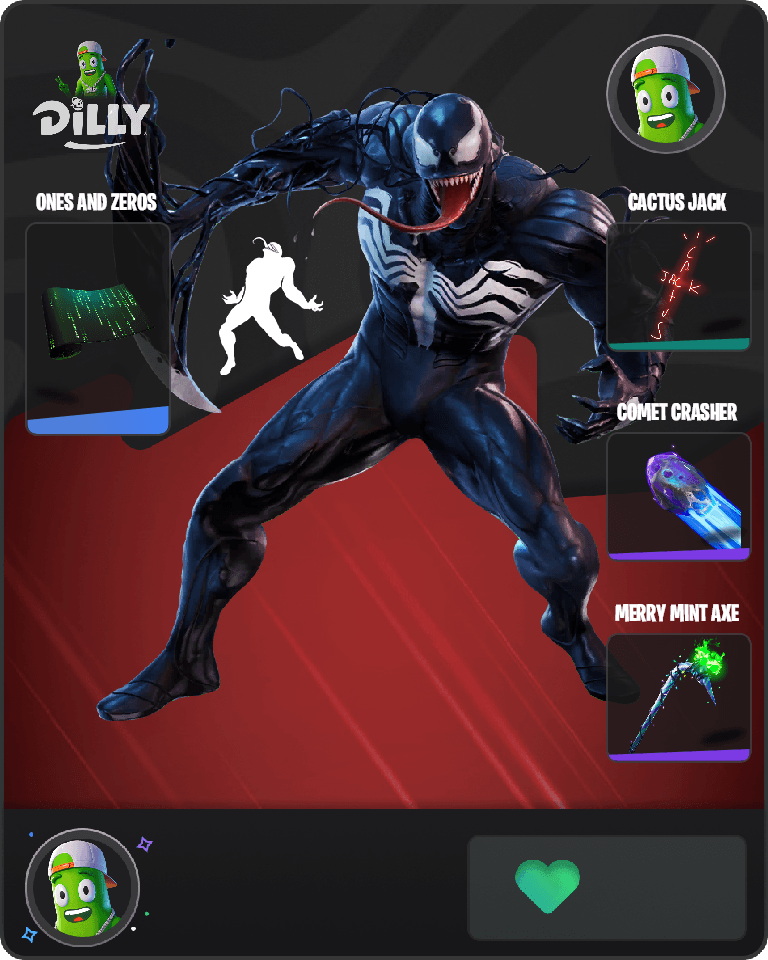 Venom Fortnite combo