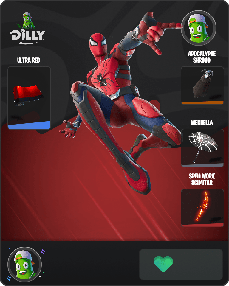 Spider-Man Zero Fortnite combo