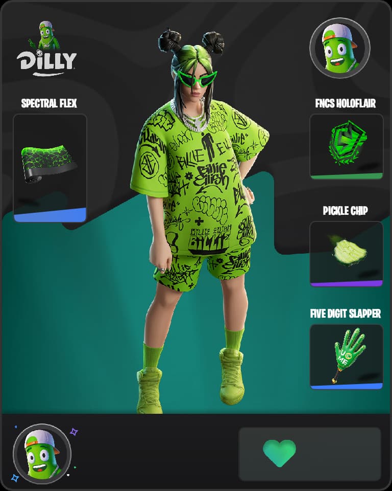 Green Roots Billie combo by 67YoshiTheGoat