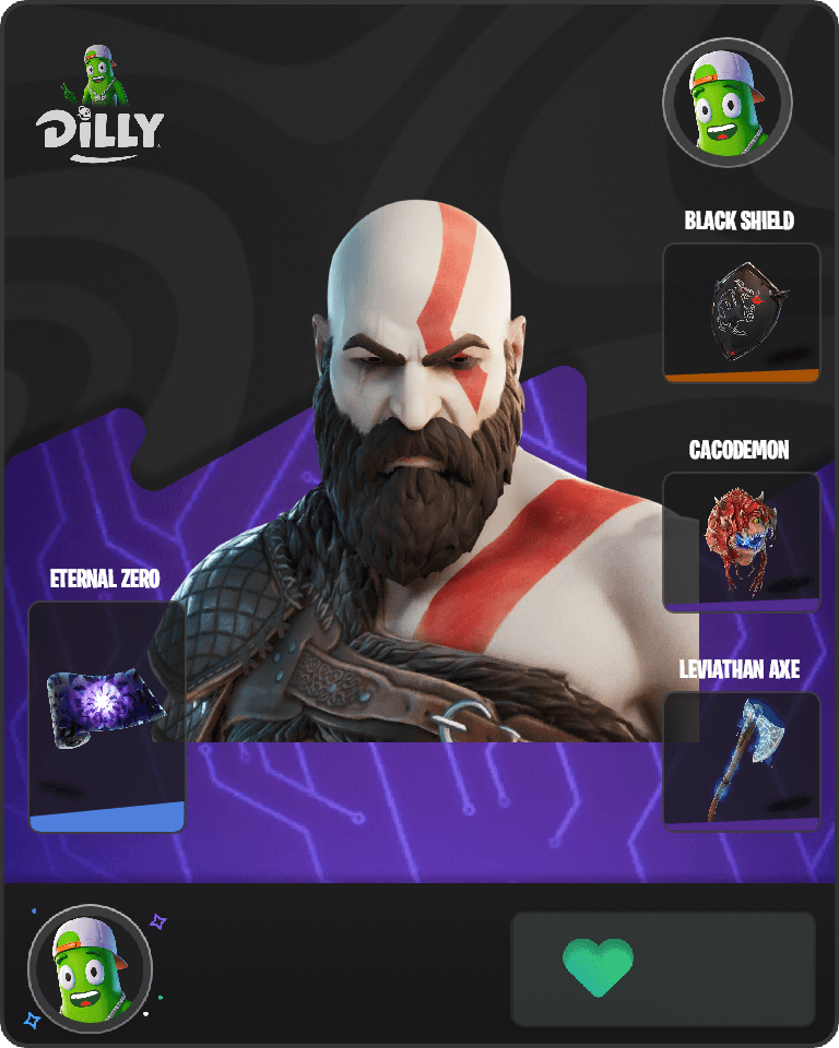 Kratos Fortnite combo