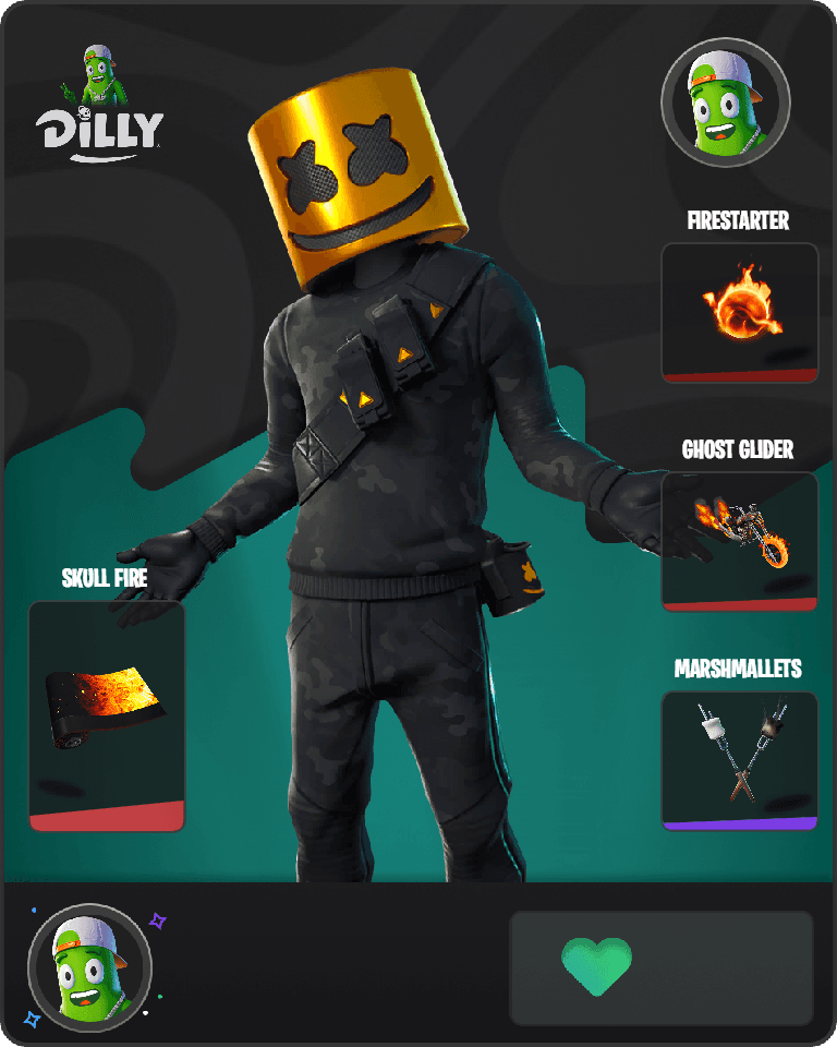 Marshmello Fortnite combo