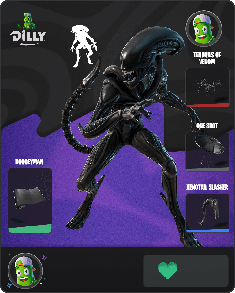 Xenomorph Fortnite combo