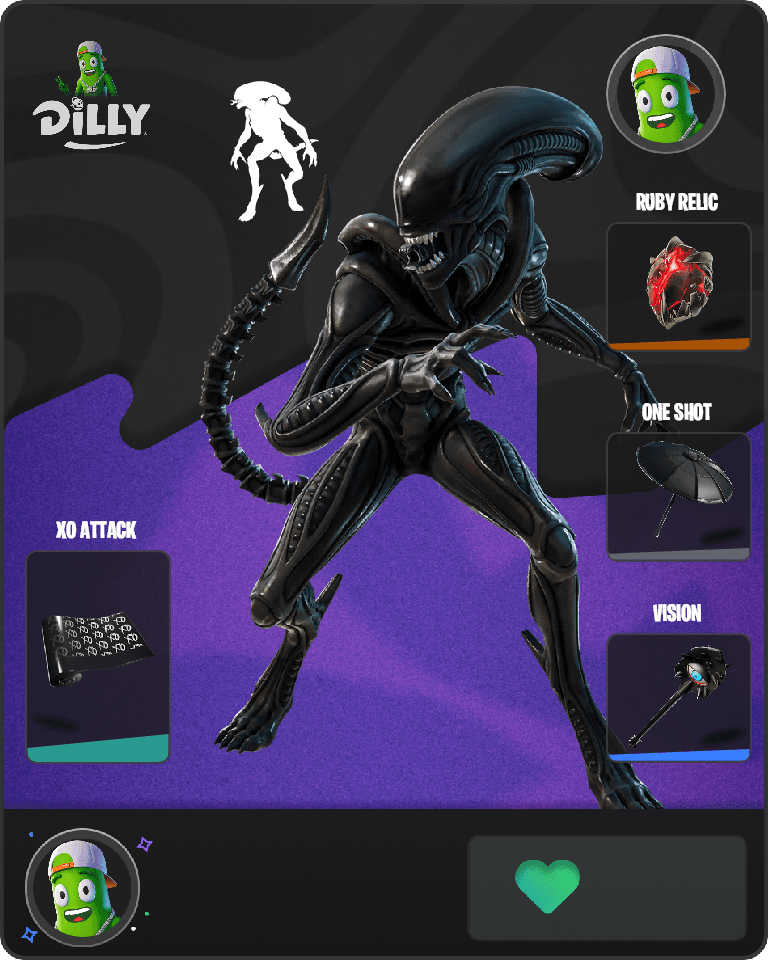 Xenomorph Fortnite combo