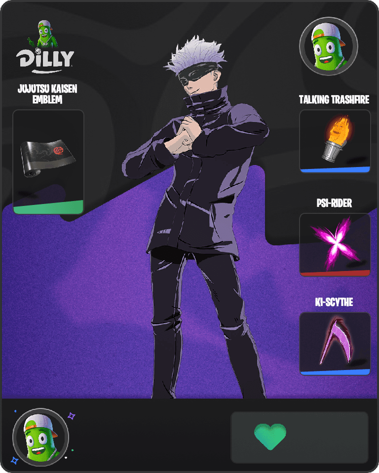 Satoru Gojo Fortnite combo
