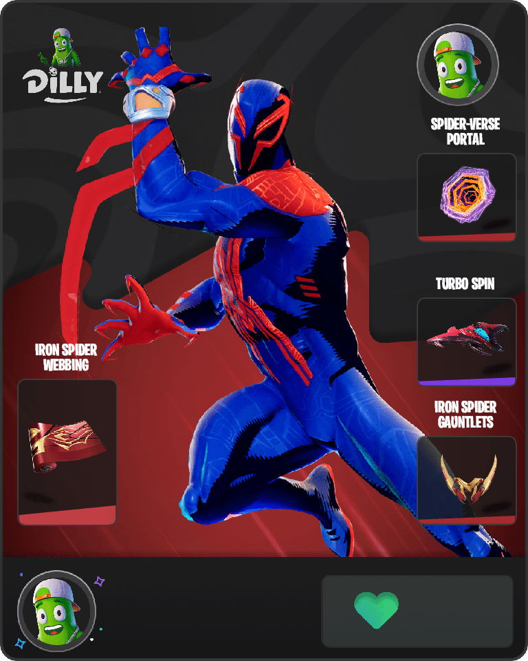 Spider-Man 2099 Fortnite combo
