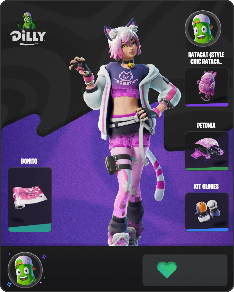 Catrin Glitch Fortnite combo