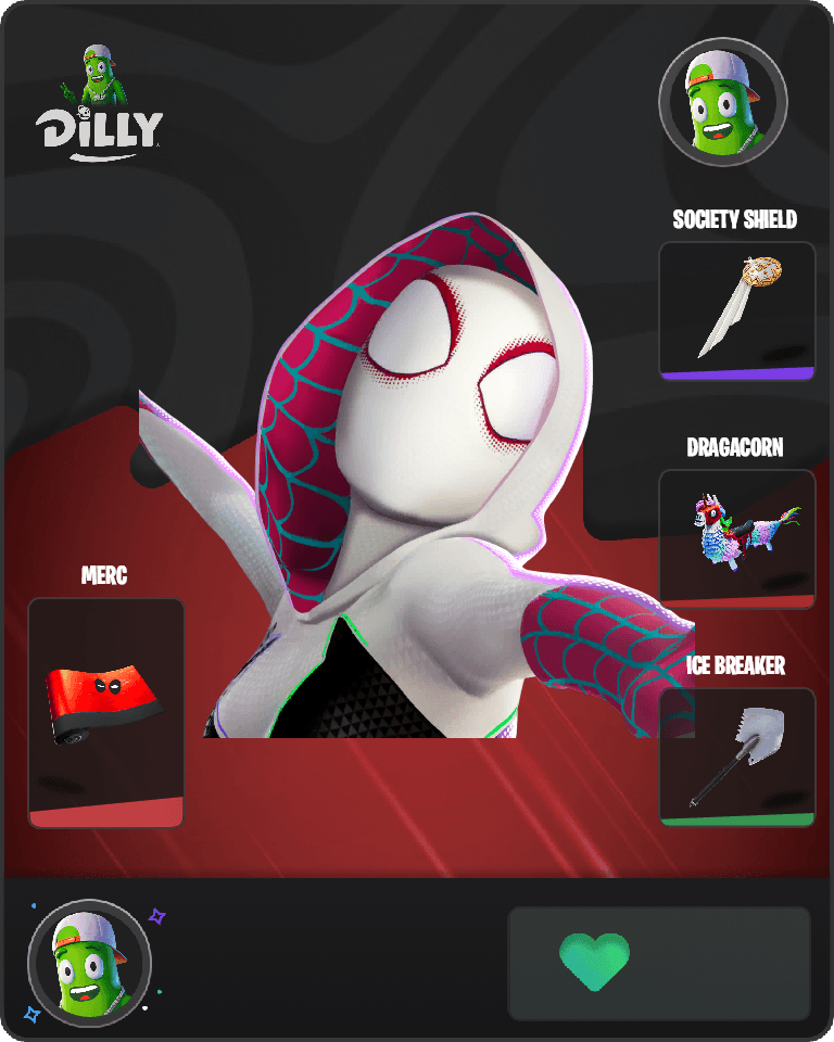 Spider-Gwen Fortnite combo
