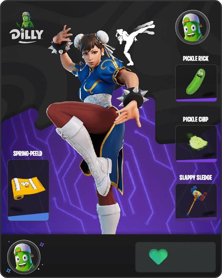 Chun-Li Fortnite combo