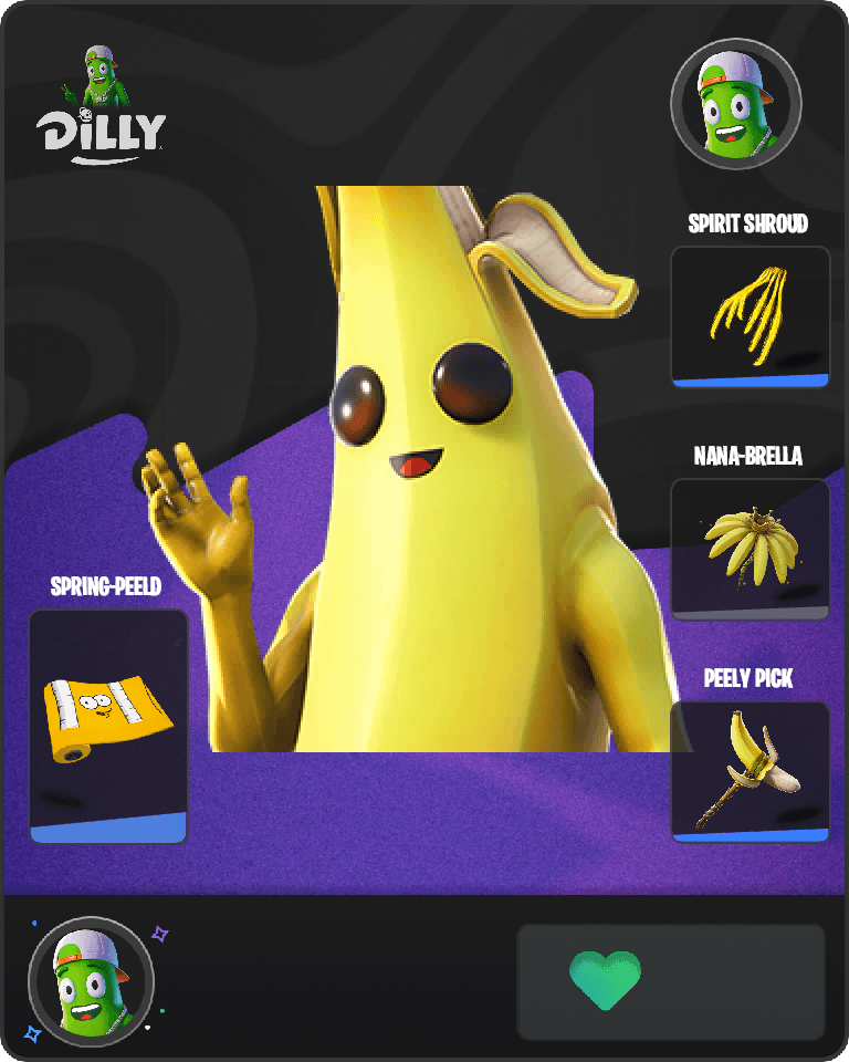 Peely Fortnite combo