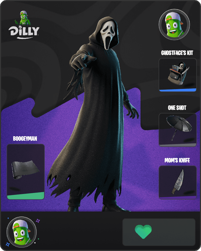 Ghostface Fortnite combo