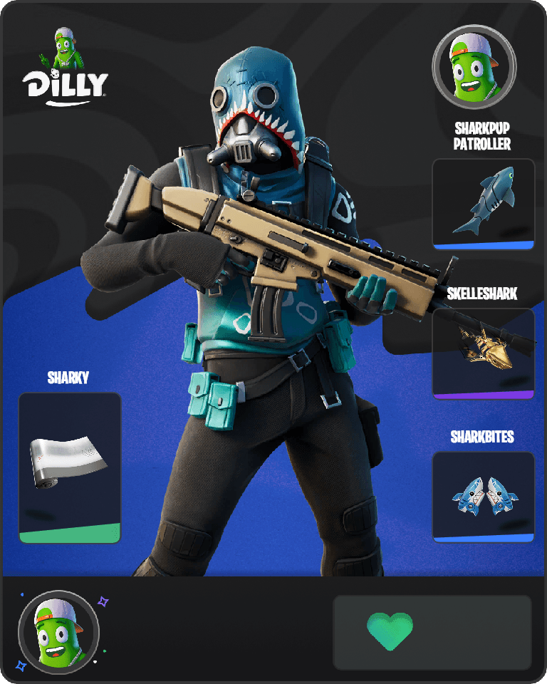 Bull Shark Fortnite combo