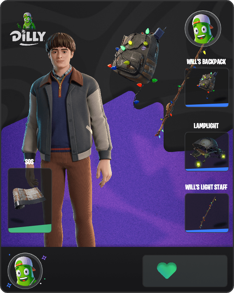 Will Byers Fortnite combo
