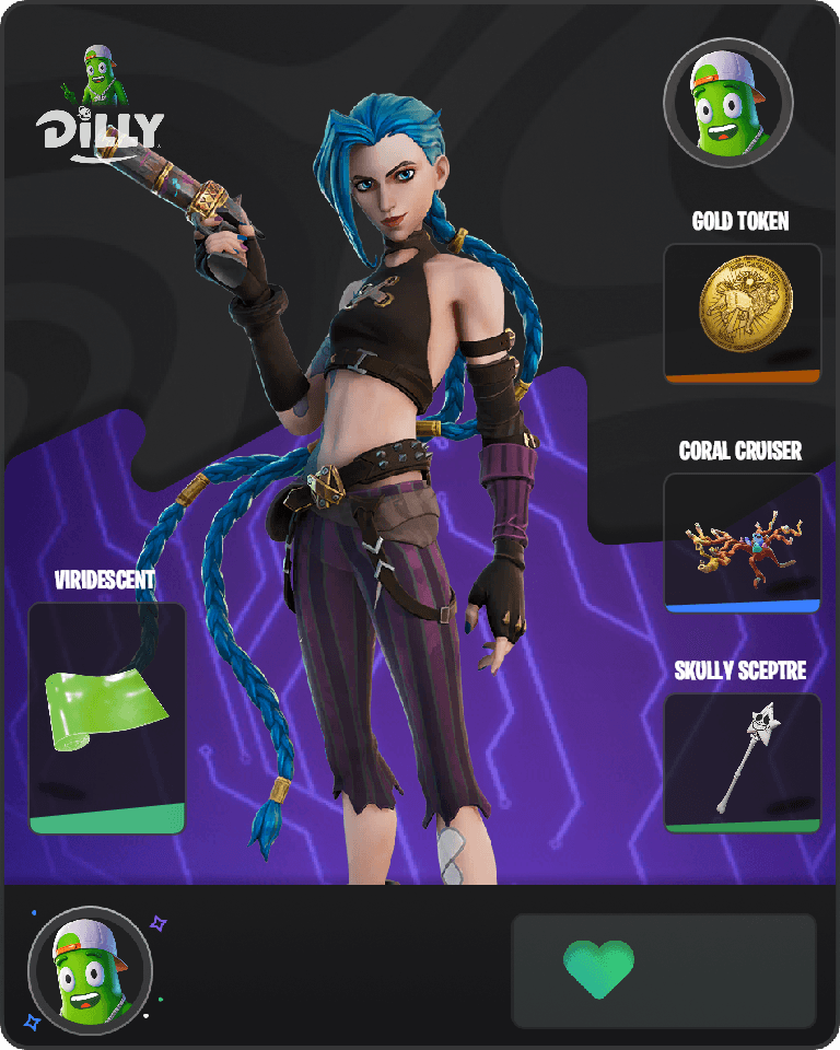 Arcane Jinx Fortnite combo