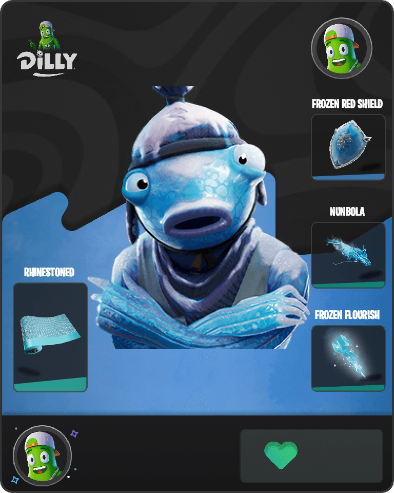 Frozen Fishstick Fortnite combo