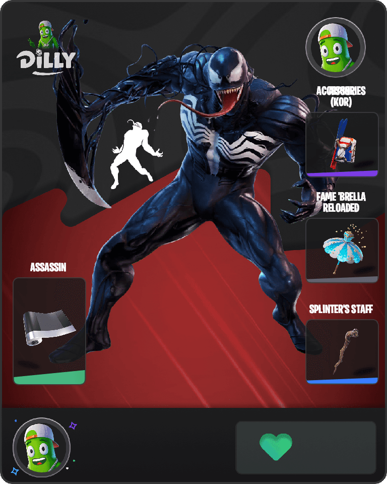 Venom Fortnite combo
