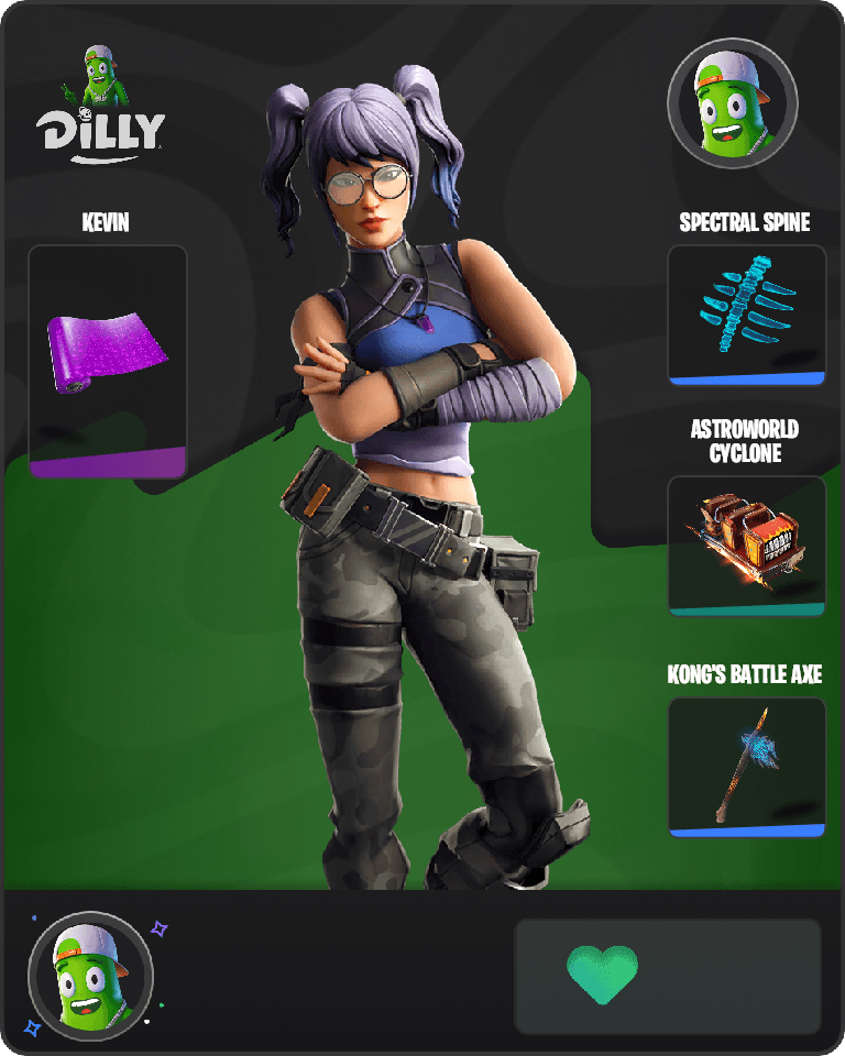 Crystal Fortnite combo