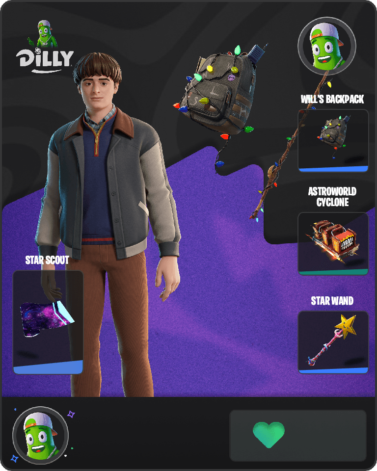 Will Byers Fortnite combo