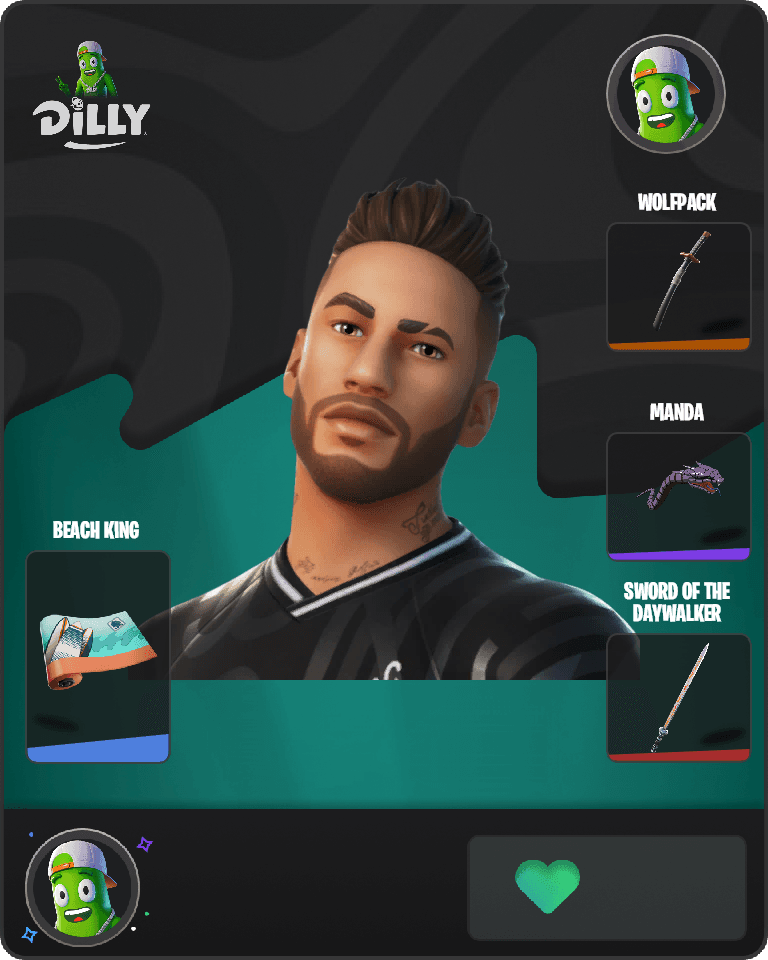 Neymar Jr Fortnite combo