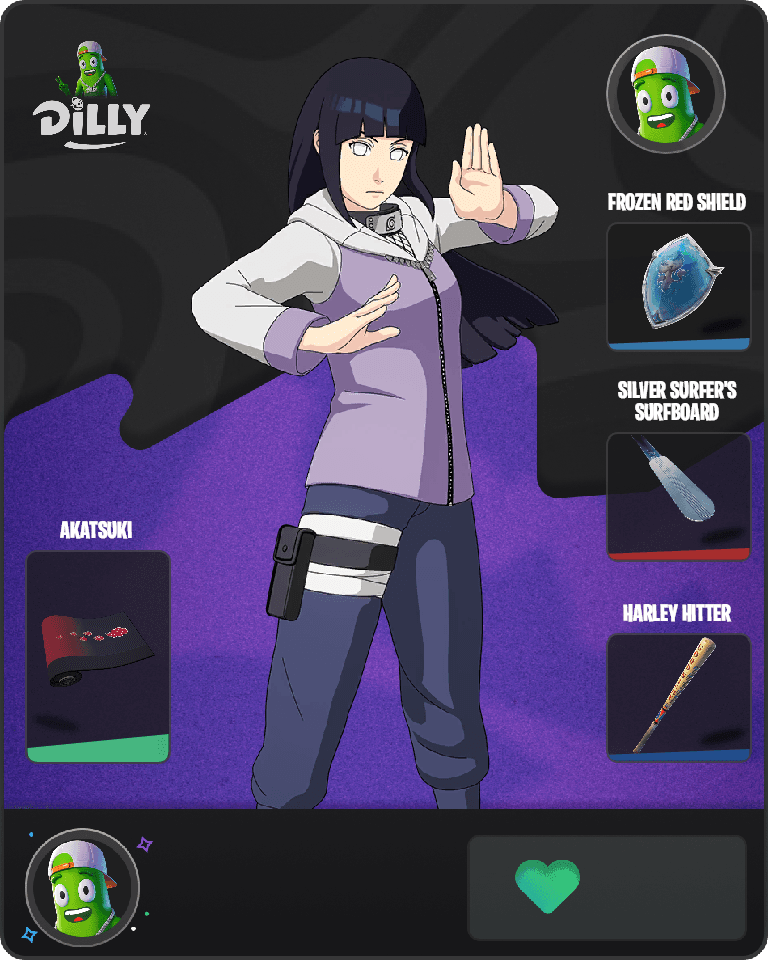 Hinata Hyuga Fortnite combo