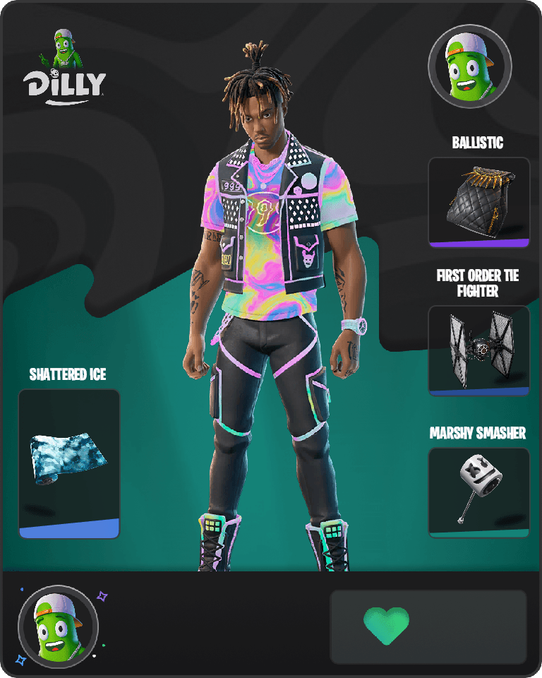 Juice WRLD Fortnite combo