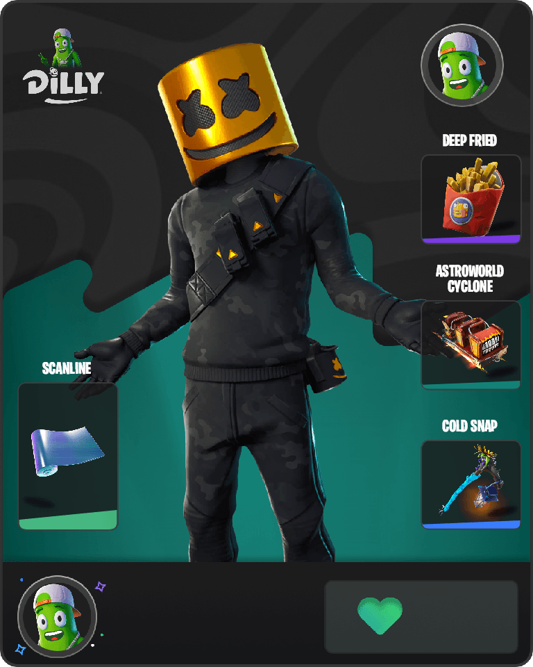 Marshmello Fortnite combo