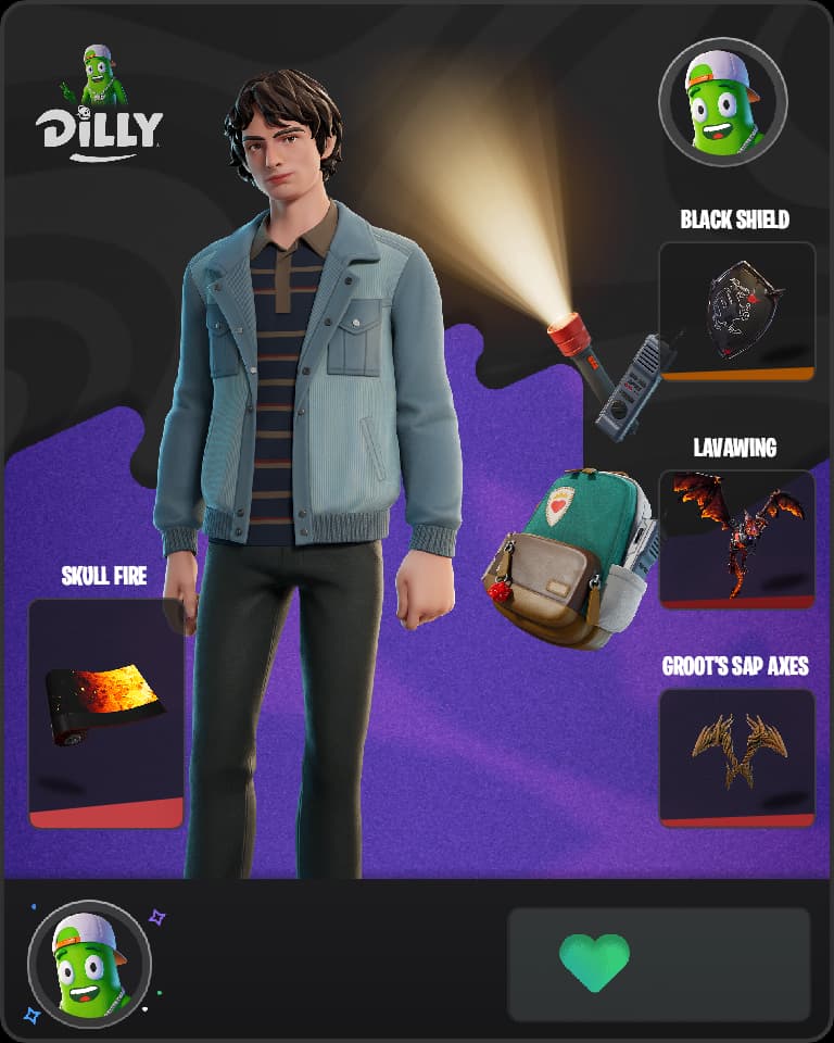 Mike Wheeler Fortnite skin combo