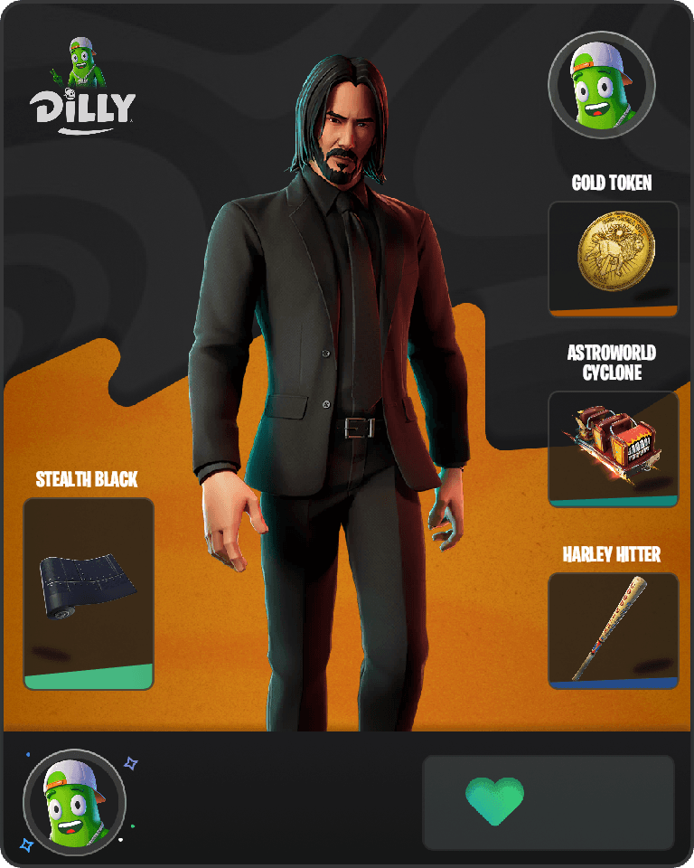 John Wick Fortnite combo