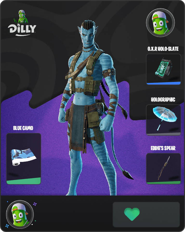 Jake Sully Fortnite combo